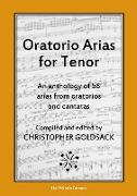 Oratorio Arias for Tenor