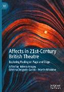 Affects in 21st-Century British Theatre