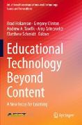 Educational Technology Beyond Content