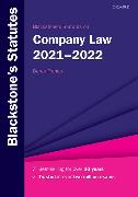 Blackstone's Statutes on Company Law 2021-2022