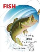 Fish Coloring Book for Kids vol.2