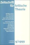 Zeitschrift für kritische Theorie / Zeitschrift für kritische Theorie, Heft 9