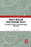 India's Nuclear Proliferation Policy