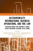 Accountability, International Business Operations and the Law