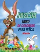 Pascua Libro De Colorear Para Niños Alfabeto