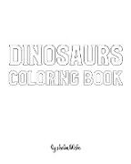 Dinosaurs with Scissor Skills Coloring Book for Children - Create Your Own Doodle Cover (8x10 Softcover Personalized Coloring Book / Activity Book)