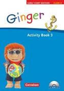 Ginger, Lehr- und Lernmaterial für den früh beginnenden Englischunterricht, Early Start Edition - Ausgabe 2008, Band 3: 3. Schuljahr, Activity Book mit Lieder-/Text-CD (Kurzfassung)