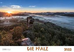 Die Pfalz 2022 Bildkalender A4 quer, spiralgebunden