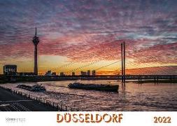 Düsseldorf 2022 Bildkalender A4 quer, spiralgebunden