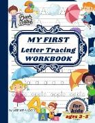 My first letter tracing workbook for kids ages 3-5