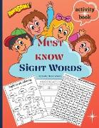 Must know Sight Words activity book