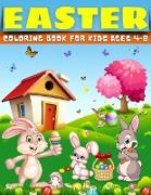 Easter Egg Coloring Book for Kids Ages 4-8