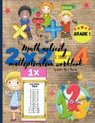 Math activity multiplication workbook grade 1