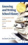 Knowing and Writing School History