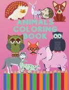 Animals coloring Book