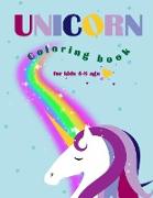 Unicorn coloring book for kids 4-8 age: Creative design for boys and girls