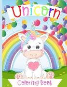 Unicorn coloring Book for Kids ages 4-8