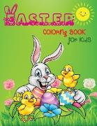 Easter Coloring Book for Kids: Amazing Coloring Book with Unique and High-quality Image Coloring Pages for KidsChildren's Coloring Book with Bunnies