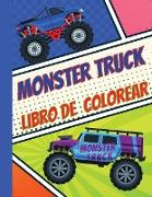 Monster Truck Libro De Colorear