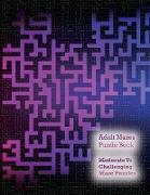 Adult Mazes Puzzle Book: Moderate to Challenging Maze Puzzles, Hours of Fun, Stress Relief and Relaxation