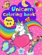 Unicorn Coloring Book: A Coloring Book for Kids Ages 4-8 with 35 Unicorn Coloring Designs