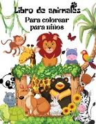 Libro para colorear de animals