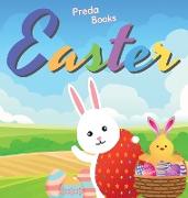 Easter Coloring Book: for Kids ages 3-8 Easter Eggs, Bunnies