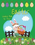 Easter Coloring Book for Boys
