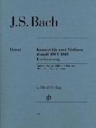Konzert für 2 Violinen und Orchester d-moll BWV 1043