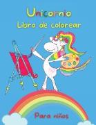 Unicornio Libro de Colorear Para Niños