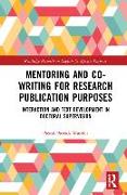 Mentoring and Co-Writing for Research Publication Purposes