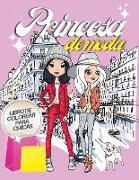 Princesa de Moda Libro para colorear de chicas 6-10