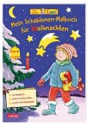 Conni Gelbe Reihe: Mein Schablonen-Malbuch für Weihnachten