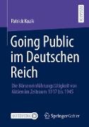 Going Public im Deutschen Reich