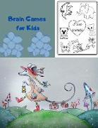 Brain Games for Kids: Coloring and Quotes to Exercise Your Mind
