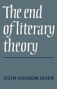 The End of Literary Theory