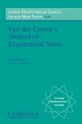 Van Der Corput's Method of Exponential Sums