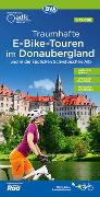 ADFC-Regionalkarte Traumhafte E-Bike-Touren im Donaubergland, 1:75.000, mit Tagestourenvorschlägen, reiß- und wetterfest, GPS-Tracks Download