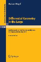 Differential Geometry in the Large