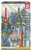 Educa - Paris 200 Teile City Puzzle