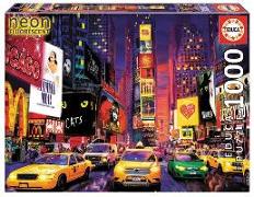 Educa - Times Square 1000 Teile Leuchtpuzzle