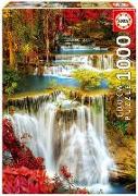 Educa - Wasserfall im Wald 1000 Teile Puzzle