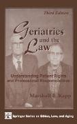 Geriatrics and the Law