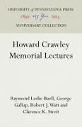 Howard Crawley Memorial Lectures