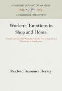 Workers' Emotions in Shop and Home: A Study of Individual Workers from the Psychological and Physiological Stand-Point