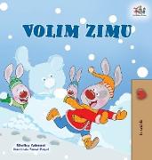 I Love Winter (Croatian Children's Book)