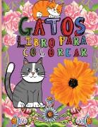 Gatos Libro Para Colorear