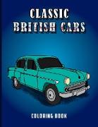 Classic British Cars Coloring Book