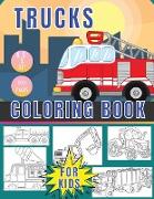 Trucks coloring book