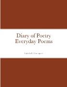 Diary of Poetry Everyday Poems